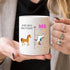 YouNique Designs Nurse Practitioner Mug, 11 Ounces, Unicorn Mug for Nurse Practitioner Graduation Gifts (White)