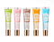 Broadway Vita-Lip Clear Lip Gloss 0.47oz/14ml (5PCS Mint & Coconut & Rosehip & Mango Butter & Argan Oil) (5 PCS SET)