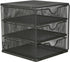 Mind Reader 3 Tier Drawer Organizer, Black