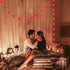 Doratale 8.5Ft Valentine's Day Decorations String Lights, Red Heart String Lights Outdoor with 10 Bulbs, Connectable Valentine's Day Fairy Heart Shape Lights for Indoor Outdoor Holiday Party Wedding