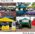 ABCCANOPY Spandex Open Back Table Cover 6 ft. Fitted Polyester Tablecloth Stretch Spandex Tablecover Table Toppers 30+ Colors