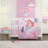 Disney The Little Mermaid Pink and White Ariel Cute by Nature Super Soft Changing Pad Cover