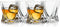 Trinkware Hampton Whiskey Glasses Set of 4 - Double Old Fashion Glasses Lead-free Dishwasher Safe Glassware For Scotch Bourbon Malt Vodka Beer - Large 10 oz Capacity