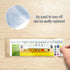 Toniper 30 Pieces Nameplate Pocket Self-Adhesive Clear PVC View Desk Name Tag Sleeves Protectors for Classroom Desk, Office Supplies, 12.5 x 4.7 Inch