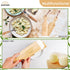 Gnocchi Board Set for Rolling Dough - 2 Pcs Paddles 2 Pcs Rollers 1 Pc Cutter - Bamboo Authentic Pasta Shaper Tools Butter Maker - Garganelli Cavatelli Tortellini Cavarola Roller - Great Cutlery Gift