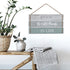 Barnyard Designs Enjoy The Little Things In Life Quote Wall Decor, Decorative Wood Plank Hanging Sign 17? x 10.25?