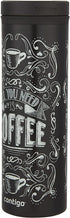 Contigo TWISTSEAL Eclipse Vacuum-Insulated Stainless Steel Travel Mug, 20 oz., All You Need Is Coffee