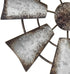Mkono 11.5" Small Farmhouse Windmill Wall Decor Rustic Iron Wall Hanging Decoration Metal Wall Art Ornament for Bedroom Nursery Living room Dorm Home