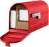 ARCHITECTURAL MAILBOXES 7600R MB1 Mailbox, Medium, Red