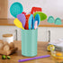 Homikit 42 Pieces Colorful Kitchen Cooking Utensils Set with Holder, Nonstick Silicone Utensil Spatula for Cooking, Heat Resistant Kitchen Tools Spoon Turner Whisk for Cookware, Dishwasher Safe