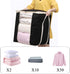MISSLO King Comforters Storage Bag 120L for Blankets Clothes Sweaters Beddings Organizer with Reinfored Handles, Black