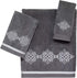 Avanti Linens Riverview Collection, Fingertip Towel, Nickel