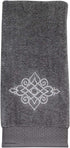 Avanti Linens Riverview Collection, Fingertip Towel, Nickel