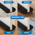 Everlasting Comfort Under Door Draft Stopper - Thicker 2" Foam Strip Blocks 50% More Noise and Wind - Seal Bottom of Doors 30" to 36" - Interior Front Door Sweep, Blocker, Soundproofing Guard