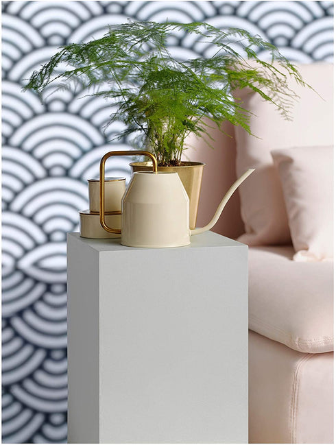 IKEA.. 403.941.18 Vattenkrasse Watering Can, Ivory, Gold