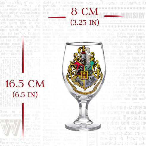 Harry Potter Color Change Tumbler Glass - Officially Licensed Merchandise