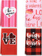 Valentine's Kitchen Towels Dish Towels (4 Pattern Designs) 15.7''x23.6'' Absorbent Hand Towels Valentine's Day Kitchen Novelty Gift for Couples Kitchen Decor Housewarming Gift Holiday Towels Set of 4