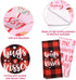 Valentine's Kitchen Towels Dish Towels (4 Pattern Designs) 15.7''x23.6'' Absorbent Hand Towels Valentine's Day Kitchen Novelty Gift for Couples Kitchen Decor Housewarming Gift Holiday Towels Set of 4