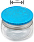 2 Piece Herb Grinder with Holes by Mason Grinder - Large Mouth - 2 Piece Herb Grinder with Holes - Fits on Wide Mason Jars (Jar Not Included)