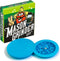 2 Piece Herb Grinder with Holes by Mason Grinder - Large Mouth - 2 Piece Herb Grinder with Holes - Fits on Wide Mason Jars (Jar Not Included)