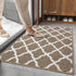 SHACOS Doormat 24"x36" Indoor Entrance Entryway Door Mat Non Slip Washable Front Door Rug Dirt Trapper Mat Entrance Rugs and Mats for Entry Mud Room Garage, Brown