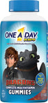 One A Day Kids How to Train Your Dragon Multivitamin Gummy, 180 Count, Supplement with Vitamin A, Vitamin C, Vitamin D, Vitamin E and Zinc for Immune Health Support*
