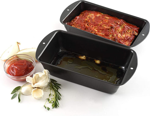 Norpro Nonstick Meat Loaf/Bread Pan Set