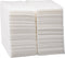 100 Count Luxury Linen Feel Disposable Guest Hand Towels in Bulk, Soft & Absorbent Cloth Like Paper Napkin for Bathroom, Kitchen, Weddings, Parties, Dinners or Events, White by eDayDeal