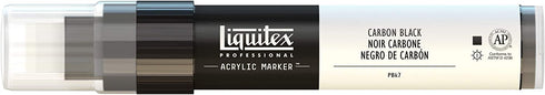 Liquitex Professional Wide Paint Marker, Carbon Black, 15mm