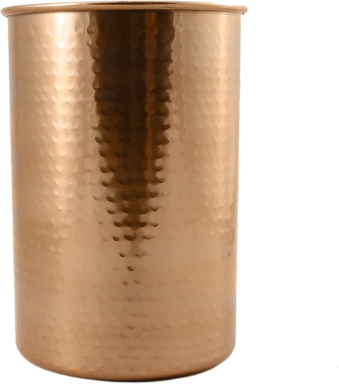 Copper Coated Kitchen Utensil Holder / 7-Inch Tool Caddy, Store All Your Wooden Spoons, Spatulas, & More