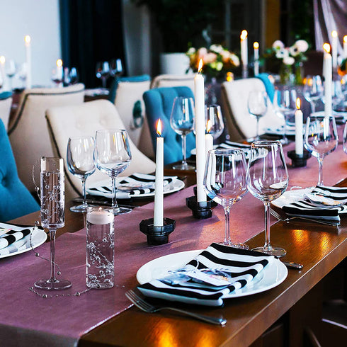 157 Feet 24 Strings Pearl String for Floating Candles Highlight Faux Pearl for Vase Filler for Wedding Dinning Table Party Home Centerpieces (Silver)