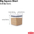 OXO Good Grips POP Container - Airtight Food Storage - 2.8 Qt for Sugar and More, Transparent