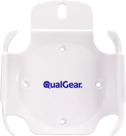QualGear QG-AM-017-W Mount for Apple TV/AirPort Express Base Station (For 2nd & 3rd Generation Apple TVs) White