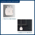 QualGear QG-AM-017-W Mount for Apple TV/AirPort Express Base Station (For 2nd & 3rd Generation Apple TVs) White