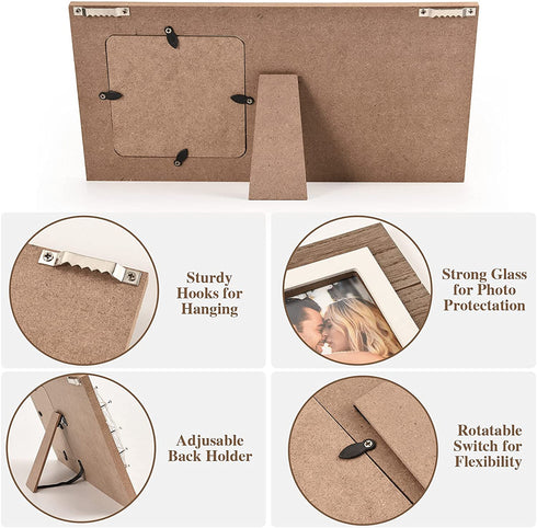 Gifts for Boyfriend Girlfriend Him Her, Valentines Day Gifts, Romantic Couple Anniversary Picture Frame 3x3 Inches Photo, Engagement Birthday Presents Gift Idea for Husband Wife Men Women