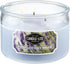 CANDLE-LITE Fresh Lavender Breeze Three Wick Aromatherapy Candle with 20-40 Hours of Burn Time, 10 oz, Light Purple