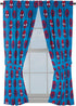 Jay Franco Marvel Super Hero Adventures Go Spidey 63" Inch Drapes - Beautiful Room D©cor & Easy Set Up, Bedding Features Spiderman - Curtains Include 2 Tiebacks, 4 Piece Set (Official Marvel Product)