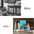 MDHAND Office Desk Organizer and Accessories, Mesh Desk Organizer with 6 Compartments + Drawer