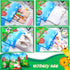 12 Packs Farm Animal Party Favor Bags Gift Bags Farm String Bags Farm Animal Birthday Party Supplies Barnyard Birthday Party Supplies Farm Party Favors for Kids Birthday Party