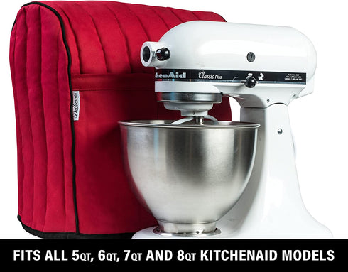 Bellemain Stand Mixer Cover compatible with Kitchenaid Mixer, Fits All Tilt Head & Bowl Lift Models