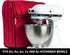 Bellemain Stand Mixer Cover compatible with Kitchenaid Mixer, Fits All Tilt Head & Bowl Lift Models