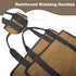 SHINESTAR Wood Carrying Bag, 40 Inch Firewood Carrier Bag for Large Hauling Capacity, Sturdy Firewood Tote Bag with Reinforced Handles, Double Sides Usable