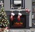 DAJAMAI Christmas Stocking Hangers for Mantel Set of 2, Reindeer Stocking Holders for Fireplace Xmas Mantel Hooks Hanger for Christmas Hanging Stockings Clip for Christmas Decor