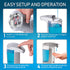 Automatic Touchless Soap Dispenser, Soap Dispenser for Bathroom, Kitchen, Equipped with Infrared Motion Sensor Suitable for Hand Soap, Dish Soap, Sanitizer