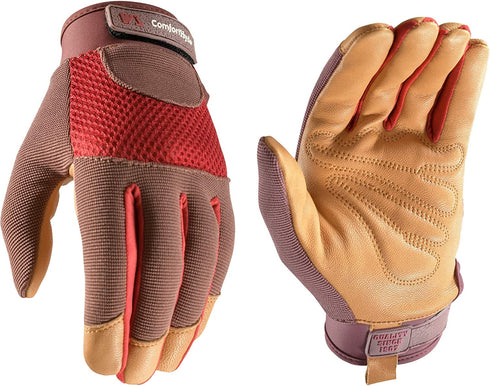 Wells Lamont womens 7872 Women s Work Gloves, Red, Medium Pack of 1 US