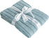 NTBAY Cotton Cable Knit Toddler Blanket, Super Soft Warm Breathable Baby Crib Blanket for Newborn Nursery Stroller, 30 x 40 Inches, Baby Blue