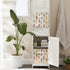 DII Foldable Fabric Storage Containers (13x13x13) Pineapple Gold-Set of 2, Large (2), White