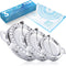 Dumpling Maker Press Set of 3 Molds BONUS Pastry Mat, Empanada Press for Cooking Pierogi Ravioli Turnover Wrappers, Stainless Steel Dumpling Mould - Pack of 3 Sizes with Silicone Dough Mat