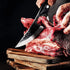 Belnk Butcher Knife 6-Inch High Carbon Stainless Steel Kitchen Chef Knives with Sheath and Gift Box Vking Knife Fillet Meat Cleaver Knives for Home, Camping, BBQ
