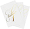Bliss Collections Table Numbers, Gold Foil, Double-Sided Cards Plus Head Table Card for Your Wedding, Reception, Anniversary, Birthday Party or Celebration, 4"x6" (1-40 Plus Head Table Card)